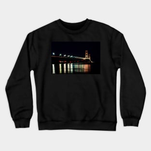 The Mighty Mac at Night Crewneck Sweatshirt